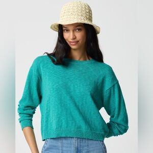 J. Crew Factory Oversized drop-shoulder beach sweater